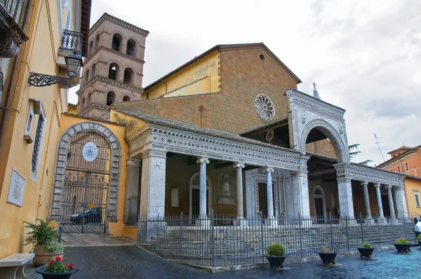Kathedrale der civita castellana. Latium. Italien. — Stockfoto