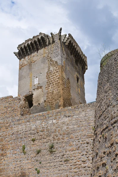 Zamek borgia. Nepi. Lazio. Włochy. — Zdjęcie stockowe