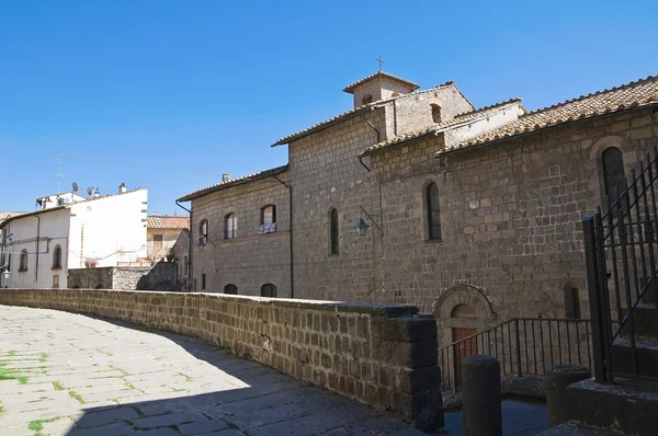 Uličky. Viterbo. Lazio. Itálie. — Stock fotografie