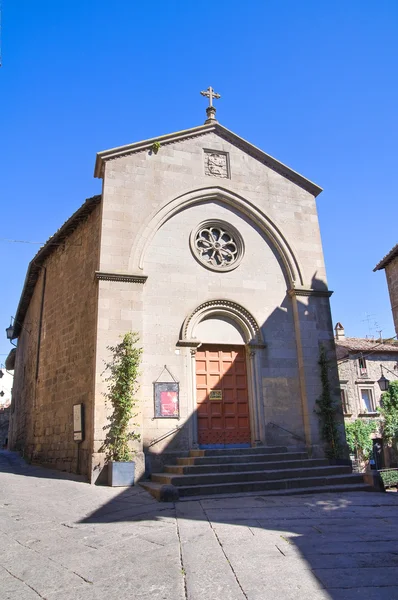 성 펠 레그 리노의 교회입니다. 비테 르 보입니다. 라 지 오입니다. 이탈리아. — стокове фото