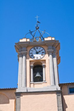 Belediye Binası. Tarquinia. Lazio. İtalya.