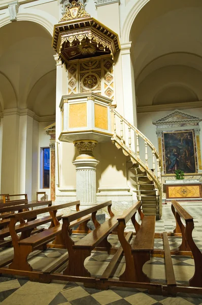 Cathedral of St. Margherita.Tarquinia. Lazio. Italy. — Stock Photo, Image