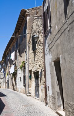alleyway. Tarquinia. Lazio. İtalya.