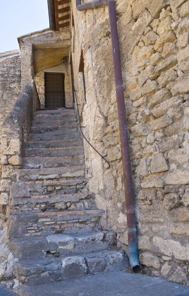 Gränd. Tarquinia. Lazio. Italien. — Stockfoto