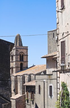 alleyway. Tarquinia. Lazio. İtalya.