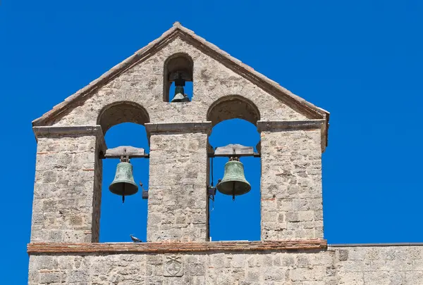 St. maria v kostele castello. Tarquinia. Lazio. Itálie. — Stock fotografie