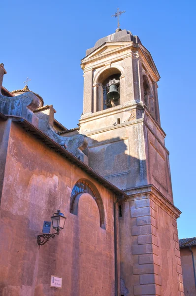 Katedra st. giacomo.tuscania. Lazio. Włochy. — Zdjęcie stockowe