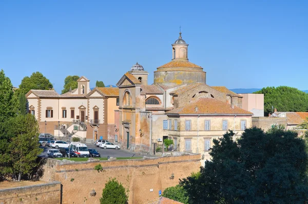 Vista panorâmica da Toscânia. Lazio. Itália . — Fotografia de Stock
