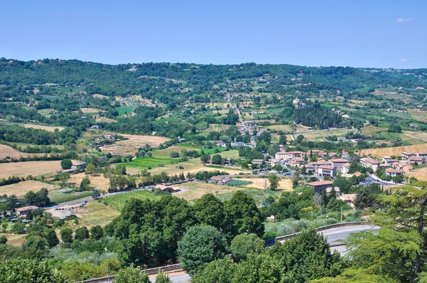 Panoramiczny widok Orvieto. Umbria. Włochy. — Zdjęcie stockowe