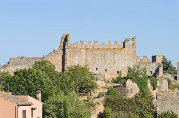 Panoramiczny widok tuscania. Lazio. Włochy. — Zdjęcie stockowe