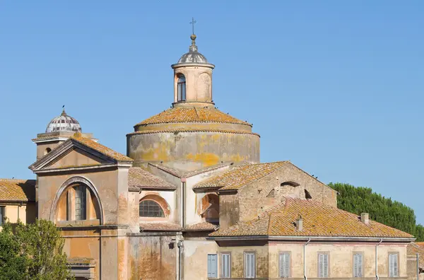 Vista panoramica della Tuscania. Lazio. Italia . — Foto Stock