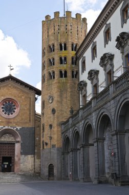 alleyway. Orvieto. Umbria. İtalya.