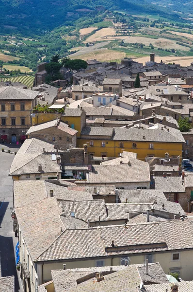 Orvieto panoramik manzaralı. Umbria. İtalya. — Stok fotoğraf