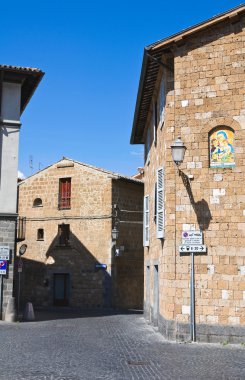 alleyway. Orvieto. Umbria. İtalya.