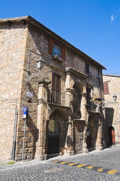 Callejuela. Orvieto. Umbría. Italia . — Foto de Stock