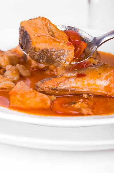 Zuppa di pesce. — Foto Stock