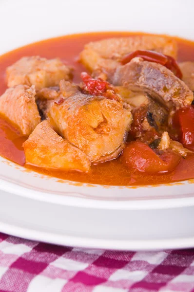 Sopa de pescado. —  Fotos de Stock