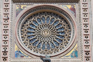 Orvieto Katedrali. Umbria. İtalya.