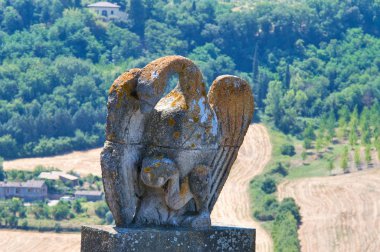 Porta romana. Orvieto. Umbria. İtalya.
