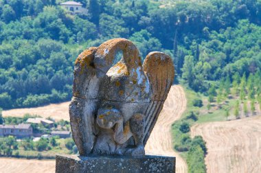 Porta romana. Orvieto. Umbria. Italy. clipart