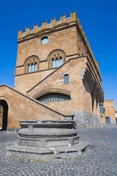 039; s 궁전입니다. 오르비에 토입니다. umbria입니다. 이탈리아. — 스톡 사진