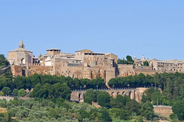 Panoramatický pohled na orvieto. Umbrie. Itálie. — Stock fotografie