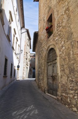 alleyway. Narni. Umbria. İtalya.