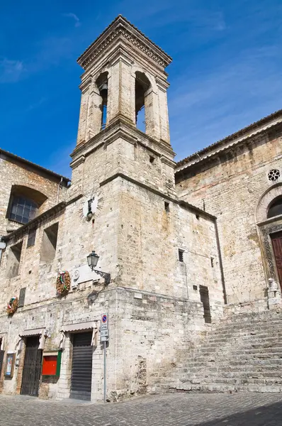 Katedra st. giovenale. Narni. Umbria. Włochy. — Zdjęcie stockowe