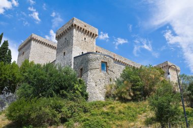 Albornoz Kalesi. Narni. Umbria. İtalya.