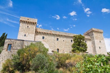 Albornoz Kalesi. Narni. Umbria. İtalya.