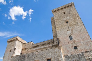 Albornoz Kalesi. Narni. Umbria. İtalya.