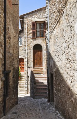 alleyway. Narni. Umbria. İtalya.