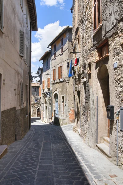 小巷。纳尔尼。翁布里亚。意大利. — 图库照片