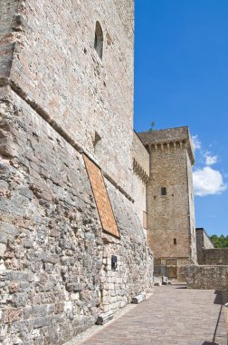 Albornoz Kalesi. Narni. Umbria. İtalya.
