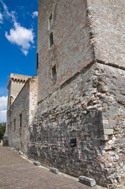 Albornoz Kalesi. Narni. Umbria. İtalya.