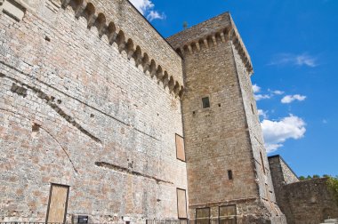 Albornoz Kalesi. Narni. Umbria. İtalya.