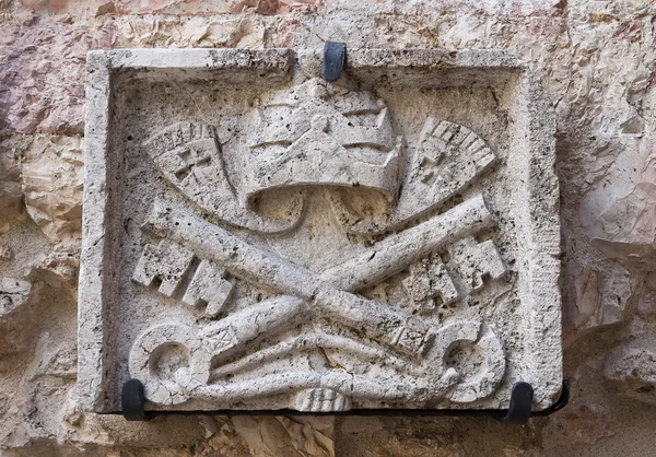 Albornoz Fort. Narni. Umbrië. Italië. — Stockfoto