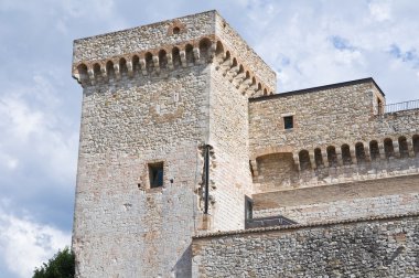 Albornoz Kalesi. Narni. Umbria. İtalya.