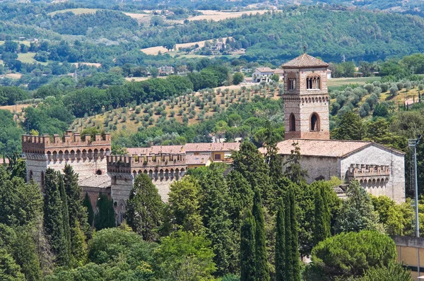 Burg von St. Girolamo. narni. Umbrien. Italien. — Stockfoto