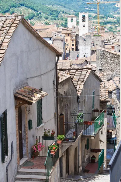 纳尔尼的全景视图。翁布里亚。意大利. — 图库照片