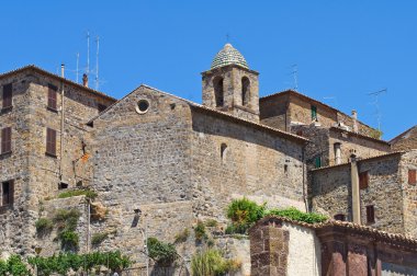 bolsena görünümü. Lazio. İtalya.