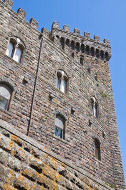 torre alfina Castle. Lazio. İtalya.