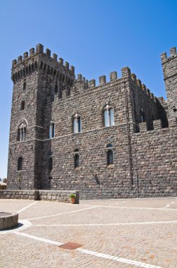 torre alfina Castle. Lazio. İtalya.