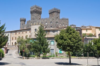 torre alfina Castle. Lazio. İtalya.