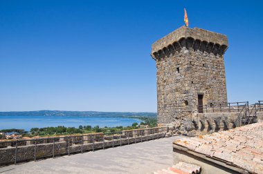bolsena Castle. Lazio. İtalya.