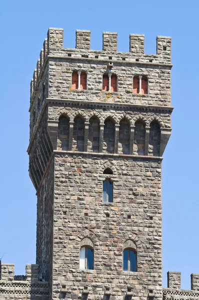 Κάστρο του torre alfina. Λάτσιο. Ιταλία. — Φωτογραφία Αρχείου