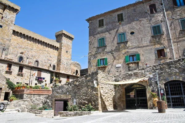 Vista de Bolsena. Lazio. Itália . — Fotografia de Stock