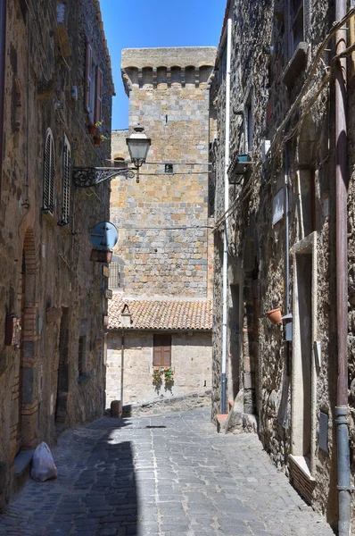 Vicolo. Bolsena. Lazio. Italia . — Foto Stock