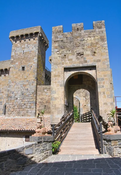 Schloss Bolsena. Latium. Italien. — Stockfoto