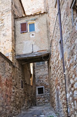 alleyway. Amelia. Umbria. İtalya.